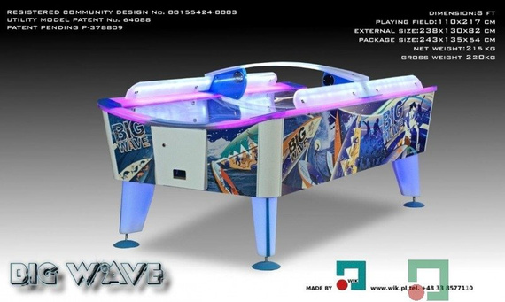 Air hockey Big Wave 8 FT Outdoor