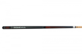 Kij bilardowy 2 cz. BOHEMIA No.8 145cm/13mm (RED)