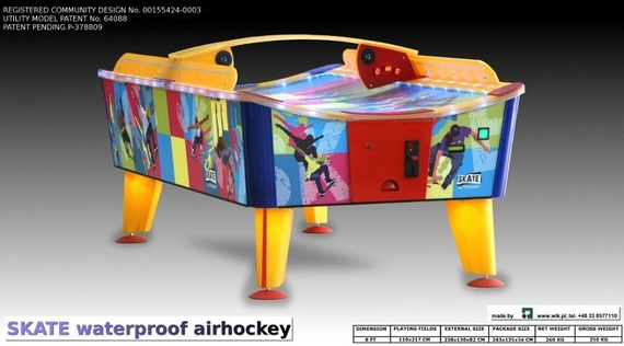 Air hockey Skate Outdoor