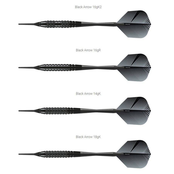 Rzutki HARROWS BLACK ARROW 16/18G